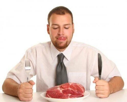 meat has a positive effect on potency